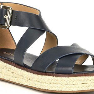 MICHAEL Michael Kors Darby Crisscross Espadrille Sandal 8